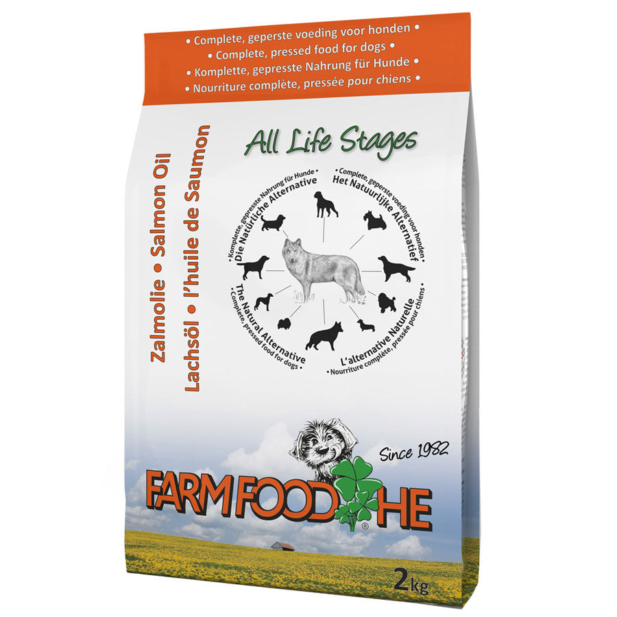 Farm Food Pure Cold Pressed Dog Food with Salmon Oil bag