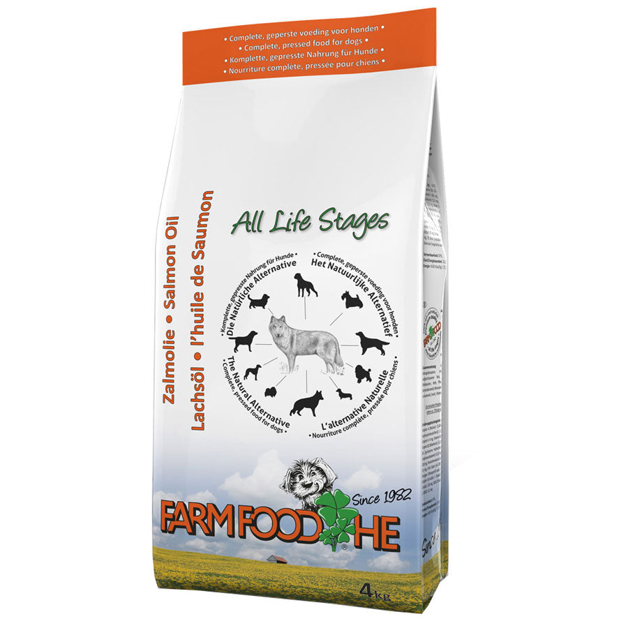 Farm Food Pure Cold Pressed Dog Food with Salmon Oil bag