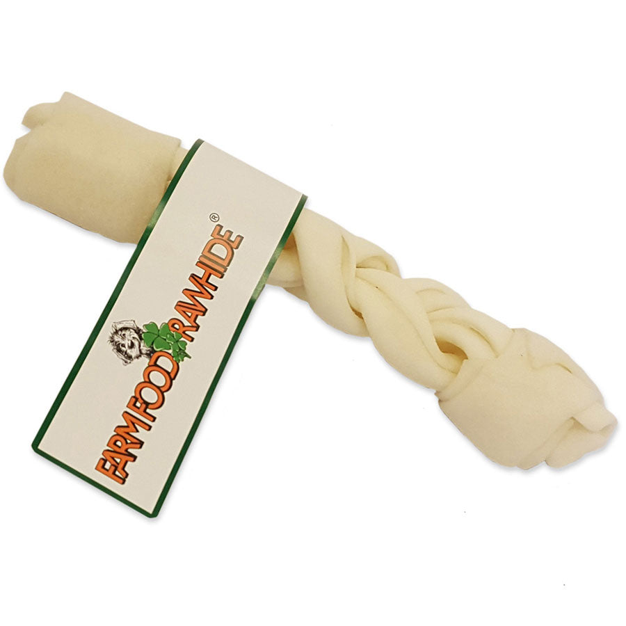 Farm Food Rawhide Braid Chew Stick Small