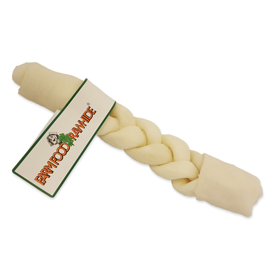 Farm Food Rawhide Braid Chew Stick Medium
